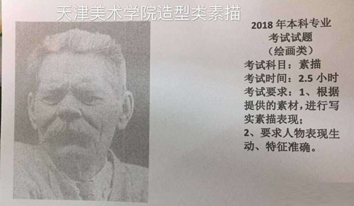 2018年天津美術(shù)學院繪畫類專業(yè)?？妓孛杩碱}.jpg
