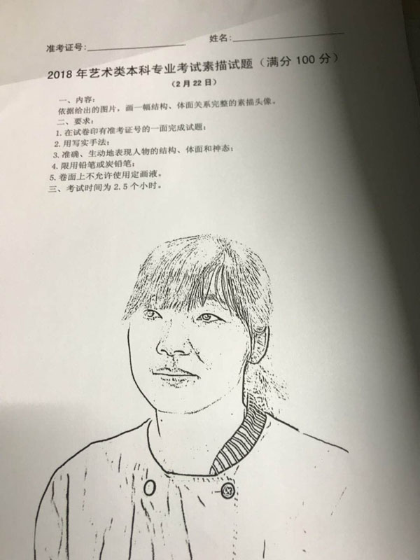 2018年北京服裝學(xué)院美術(shù)類?？妓孛杩碱}(北京考點(diǎn)).jpg